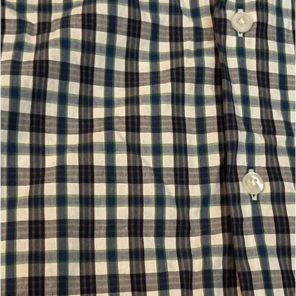 PERRY ELLIS LONG SLEEVE MENS MEDIUM DRESS SHIRT - Picture 8 of 15